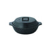 Kinto Kakomi Ih Clay Pot 1.2L Black - Authentic Japanese Cookware-Kiichin - The #1 Place for Japanese Goods in Your Hand!