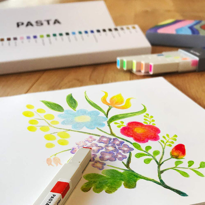 Kokuyo Japan Graphic Marker Set - 10 Colors, Water Based-Kiichin - The #1 Place for Japanese Goods in Your Hand!