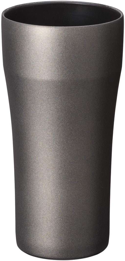 Kyocera Ceramug 420Ml Black Japan - Vacuum Insulation, No Condensation, Dishwasher Safe-Kiichin - The #1 Place for Japanese Goods in Your Hand!