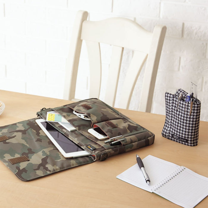 Lihit Lab A6 Camo Carrying Pouch - Made In Japan-Kiichin - The #1 Place for Japanese Goods in Your Hand!