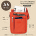 Lihit Lab A6 Navy Carrying Pouch - Smart Fit Design-Kiichin - The #1 Place for Japanese Goods in Your Hand!