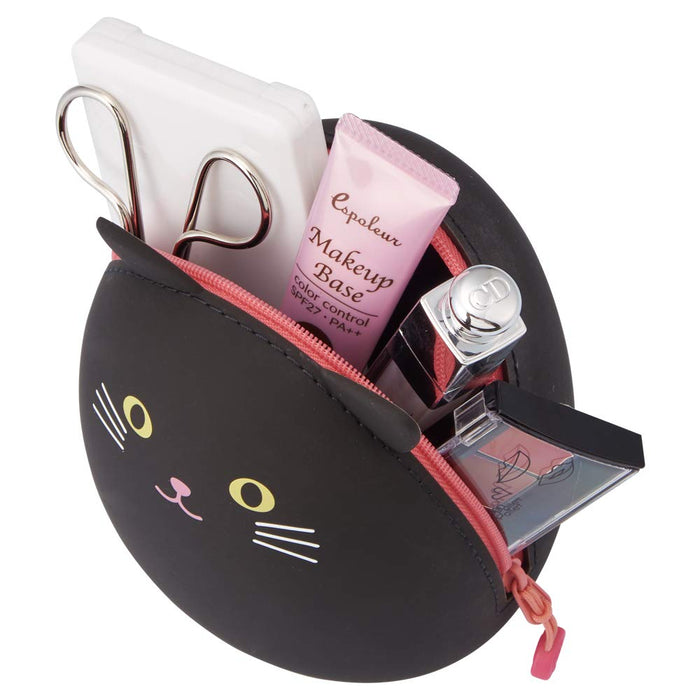 Lihit Lab Egg Pouch Big Black Cat A7783-3 - Premium Japanese Priority-Kiichin - The #1 Place for Japanese Goods in Your Hand!