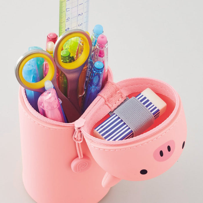 Lihit Lab Big Punilab Hachiwareneko A7714-4 Pen Case - Japan's Top Priority-Kiichin - The #1 Place for Japanese Goods in Your Hand!