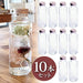 Rhyme Japan Herbarium Glass Bottle Set - 10 Bottles, 100Cc Capacity-Kiichin - The #1 Place for Japanese Goods in Your Hand!