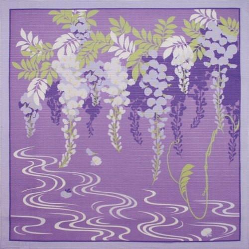 Maeda Senko Cotton Bento Lunch Cloth (Spring Wisteria)-Kiichin - The #1 Place for Japanese Goods in Your Hand!