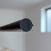 Moritaalumi Industry Indoor Clothesline - Stretchable Laundry Bar, 1.28M-2.3M, 10Kg Load, Black-Kiichin - The #1 Place for Japanese Goods in Your Hand!