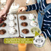 PP Chef Stainless Steel Muffin Pan Set - 2 Pans (6 Cups)-Kiichin - The #1 Place for Japanese Goods in Your Hand!