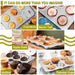 PP Chef Stainless Steel Muffin Pan Set - 2 Pans (6 Cups)-Kiichin - The #1 Place for Japanese Goods in Your Hand!