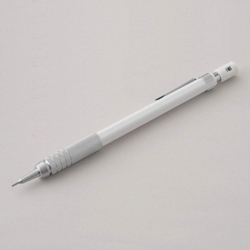 Mujirushi Ryohin Low Center of Gravity Mechanical Pencil - White, 0.5mm Core Diameter-Kiichin - The #1 Place for Japanese Goods in Your Hand!