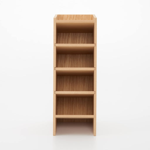 Mujirushi Ryohin 5-Tier Wooden Accessory Rack - 9.2X12.6X25.2Cm-Kiichin - The #1 Place for Japanese Goods in Your Hand!