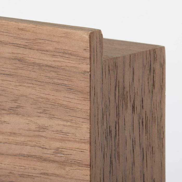 Japanese-Made Wall-Attached Walnut Furniture - 88x4x9cm-Kiichin - The #1 Place for Japanese Goods in Your Hand!