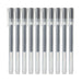 Mujirushi Ryohin 10-Pack Black Gel Ink Ballpoint Pen 0.5mm Tip-Kiichin - The #1 Place for Japanese Goods in Your Hand!