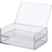 Mujirushi Ryohin 82998290 Acrylic Case 2-Tier Drawer with Lid - 25.5x17x9.5cm-Kiichin - The #1 Place for Japanese Goods in Your Hand!