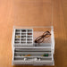 Mujirushi Ryohin 82998290 Acrylic Case 2-Tier Drawer with Lid - 25.5x17x9.5cm-Kiichin - The #1 Place for Japanese Goods in Your Hand!