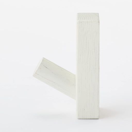 Mujirushi Ryohin Oak Wall Hook - Light Gray (4x6x8cm)-Kiichin - The #1 Place for Japanese Goods in Your Hand!