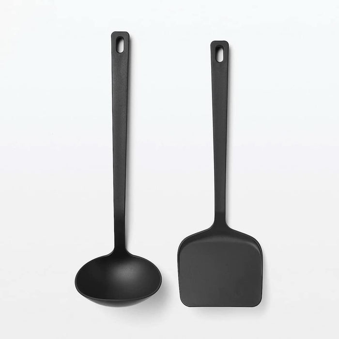 Mujirushi Ryohin 28Cm Nylon Black Turner - Japan 44594957-Kiichin - The #1 Place for Japanese Goods in Your Hand!