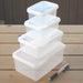 Nagao Square Polypropylene Storage Container Set of 2 - 340ml, Made in Japan-Kiichin - The #1 Place for Japanese Goods in Your Hand!