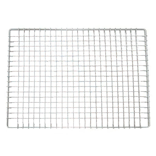 Nagata Kanaami BBQ Grill Mesh - 27x21cm Galvanized Iron-Kiichin - The #1 Place for Japanese Goods in Your Hand!