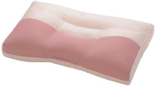 Nishikawa Adjustable Height Cervical Support Pillow - Pink Polyester (L)-Kiichin - The #1 Place for Japanese Goods in Your Hand!