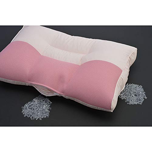 Nishikawa Adjustable Height Cervical Support Pillow - Pink Polyester (L)-Kiichin - The #1 Place for Japanese Goods in Your Hand!