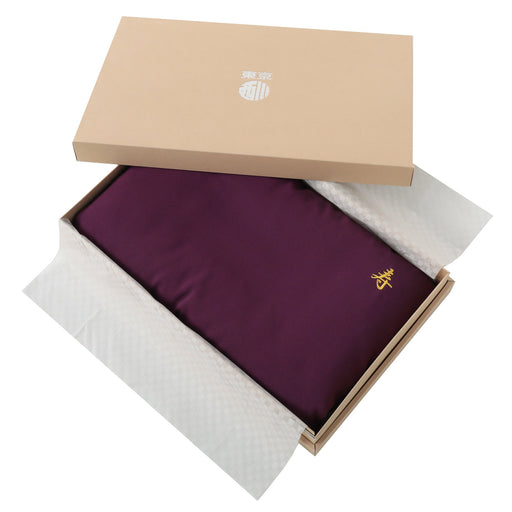 Nishikawa Celebration Pillow - Adjustable Height Neck & Shoulder-Friendly Pillow Cover - Made In Japan - Purple (EH88102036Pl)-Kiichin - The #1 Place for Japanese Goods in Your Hand!