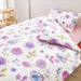 Nishikawa 100% Cotton Pillow Cover - Botanical Pink, Soft Touch, Washable, Feminine Watercolor Design - Japan-Kiichin - The #1 Place for Japanese Goods in Your Hand!