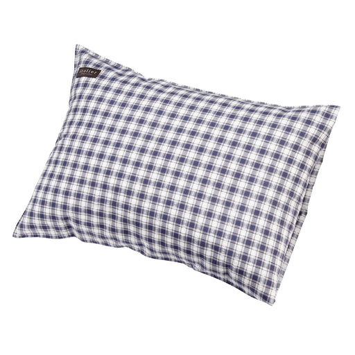 Nishikawa Organic Cotton Soccer Pillowcase - Wide Size, Made in Japan, Navy (63X43Cm)-Kiichin - The #1 Place for Japanese Goods in Your Hand!
