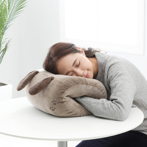 Nishikawa Snoopy Nap Pillow - Office Desk & Home Lumbar Cushion-Kiichin - The #1 Place for Japanese Goods in Your Hand!