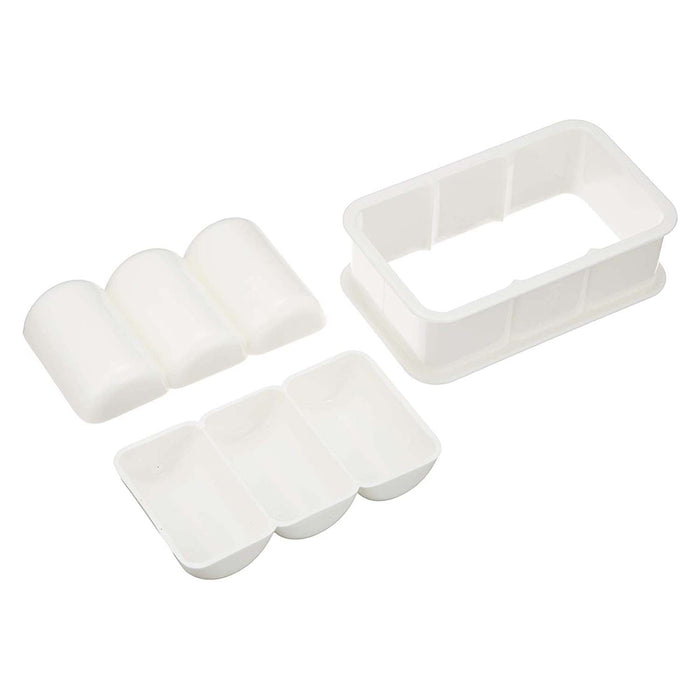 Nishiki Kasei Japan 3Pc Polypropylene Onigiri Mold - Authentic Japanese Rice Ball Maker-Kiichin - The #1 Place for Japanese Goods in Your Hand!