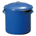 Noda Horo 12cm Enamelware Storage Jar with Lid - Stylish and Functional Kitchen Organizer-Kiichin - The #1 Place for Japanese Goods in Your Hand!
