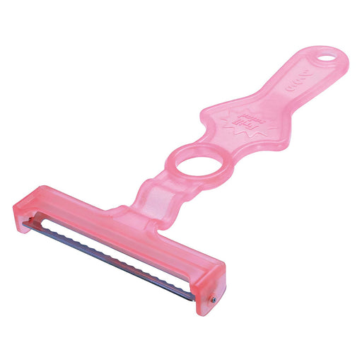 Nonoji Pink Stainless Steel Peeler - Efficient Kitchen Tool for Easy Peeling-Kiichin - The #1 Place for Japanese Goods in Your Hand!