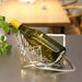 Nousaku Square 120x120mm Hand-Crafted Tinware Folding Basket-Kiichin - The #1 Place for Japanese Goods in Your Hand!