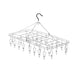 Ohki Works (Ohki) Japan Stainless Steel Hanger DL 00381-4 Silver 59.5x35xH40cm - Tangle-Free-Kiichin - The #1 Place for Japanese Goods in Your Hand!