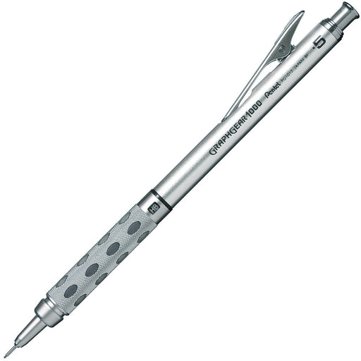Pentel Graph Gear 1000 0.5mm Mechanical Pencil - Silver, Made in Japan-Kiichin - The #1 Place for Japanese Goods in Your Hand!