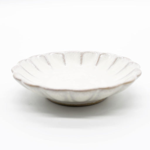 Hana Plate Dish Seto Ware Aito Japan 9cm Ginkaku-Kiichin - The #1 Place for Japanese Goods in Your Hand!