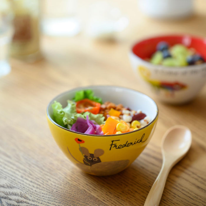 Leo Lionni Aito Cafe Salad Bowl 11cm Frederick Mino Ware 278701-Kiichin - The #1 Place for Japanese Goods in Your Hand!