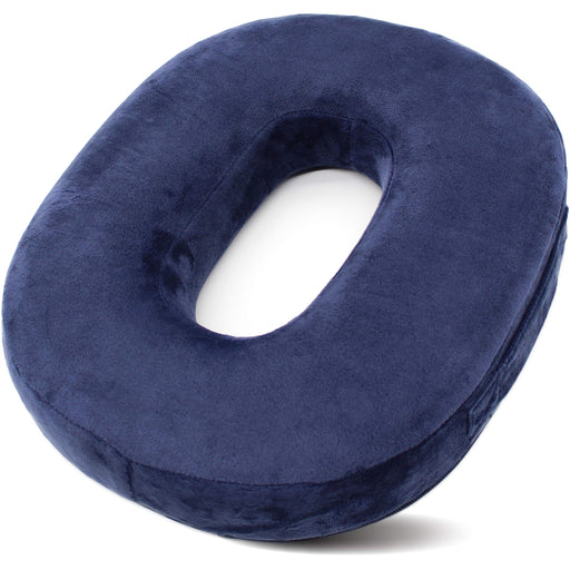 Lelante Conical Cushion Navy High Resilience Donut for Postpartum Hemorrhoids - Trusted by Active Midwives in Japan-Kiichin - The #1 Place for Japanese Goods in Your Hand!