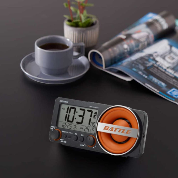 Rhythm Alarm Clock Radio - Loud Volume, 1K Patterns, Electronic Sound, Black-Kiichin - The #1 Place for Japanese Goods in Your Hand!