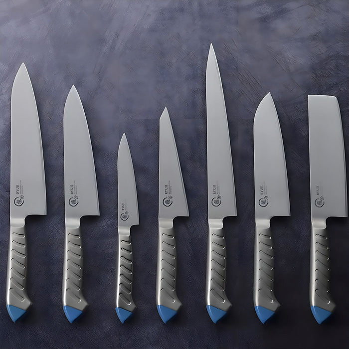 Ryuji 24cm Pink Molybdenum Steel Sujihiki Knife-Kiichin - The #1 Place for Japanese Goods in Your Hand!