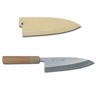 Sakai Takayuki Yasugi White Steel #2 Deba Knife 150mm Saya Cover-Kiichin - The #1 Place for Japanese Goods in Your Hand!