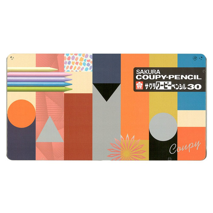 Sakura Crepas 30-Color Japanese Colored Pencils - Fy30Nu-Kiichin - The #1 Place for Japanese Goods in Your Hand!