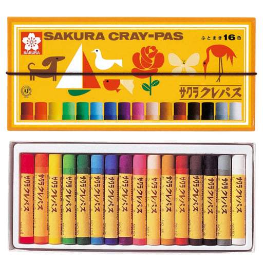 Sakura Crepas 16-Color Crepes with Elastic Band - Authentic Japanese Style-Kiichin - The #1 Place for Japanese Goods in Your Hand!