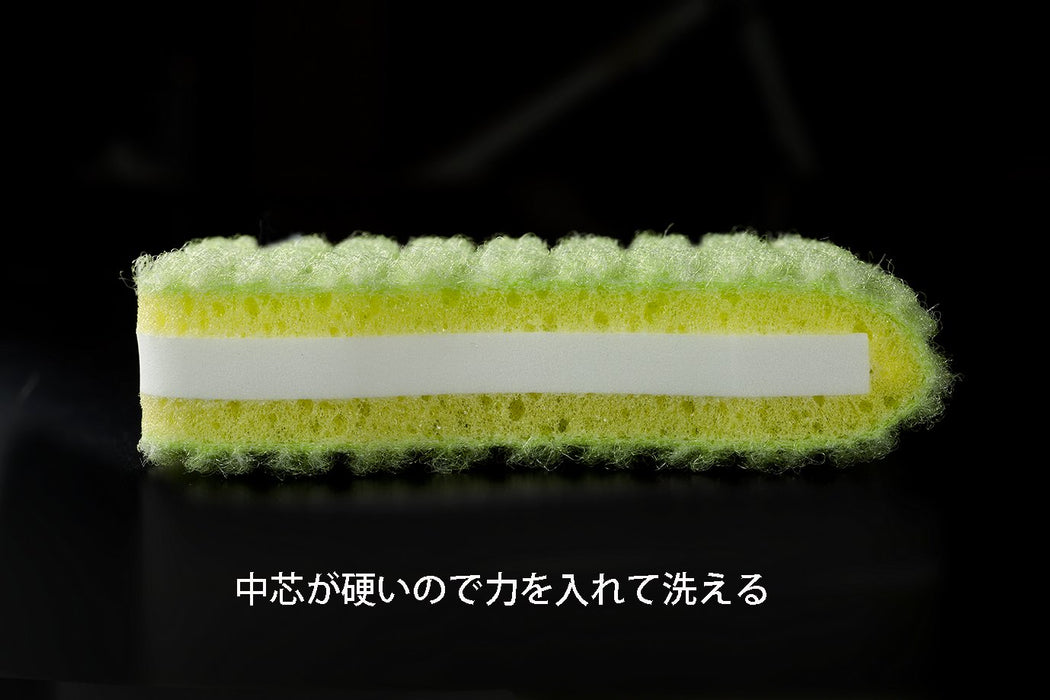 Sanko Mitsuba Japan Mud Stain Brush - Double Sided Laundry Cleaner Sponge-Kiichin - The #1 Place for Japanese Goods in Your Hand!