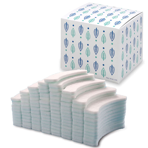 Sanko Mitsuba Toilet Stain Prevention Pads - 100Pcs, Japan Made, Clean & Odor Prevent-Kiichin - The #1 Place for Japanese Goods in Your Hand!