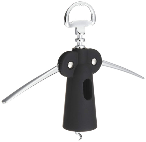 Shimomura Kogyo KIB-606 Black Kitchen Bar Wine Opener 170x55x35mm-Kiichin - The #1 Place for Japanese Goods in Your Hand!