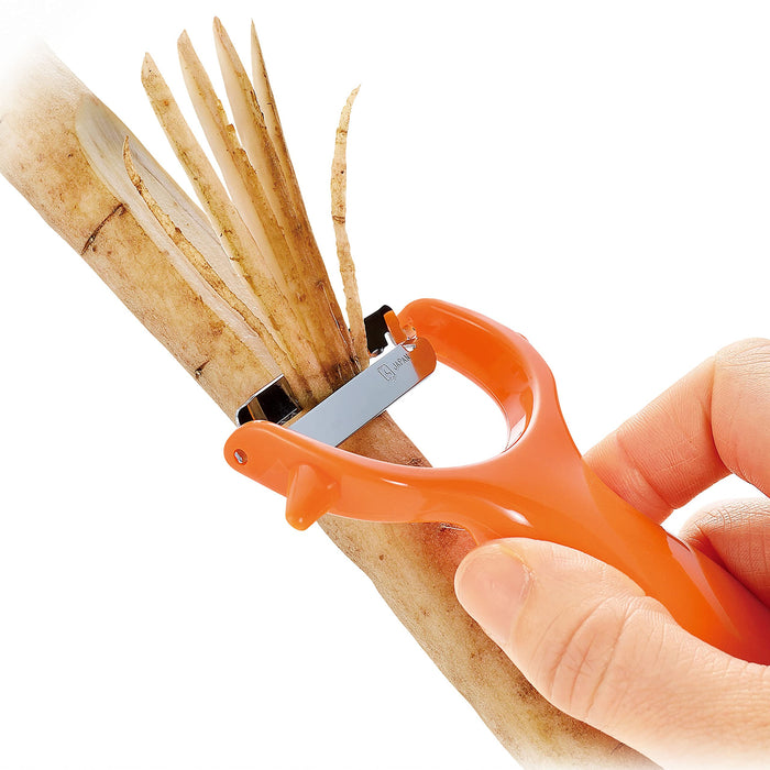 Shimomura Kougyou Akp-702 Kinpira Peeler Made In Japan Niigata Tsubamesanjo-Kiichin - The #1 Place for Japanese Goods in Your Hand!
