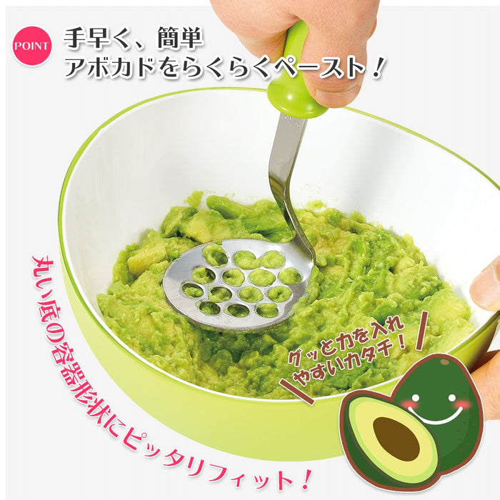 Shimomura Kougyou Japan Veg Avocado Masher Dishwasher Compatible Fam-01 Niigata Tsubamesanjo-Kiichin - The #1 Place for Japanese Goods in Your Hand!