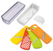 Shimomura Kougyou FV-641 Japan Veg Cooker Set 235x85x85mm YORG Clear-Kiichin - The #1 Place for Japanese Goods in Your Hand!
