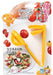 Shimomura Kougyo FV-629 Mini Tomato Cutter Japan Made Dishwasher Safe Niigata Tsubame-Sanjo Orange-Kiichin - The #1 Place for Japanese Goods in Your Hand!