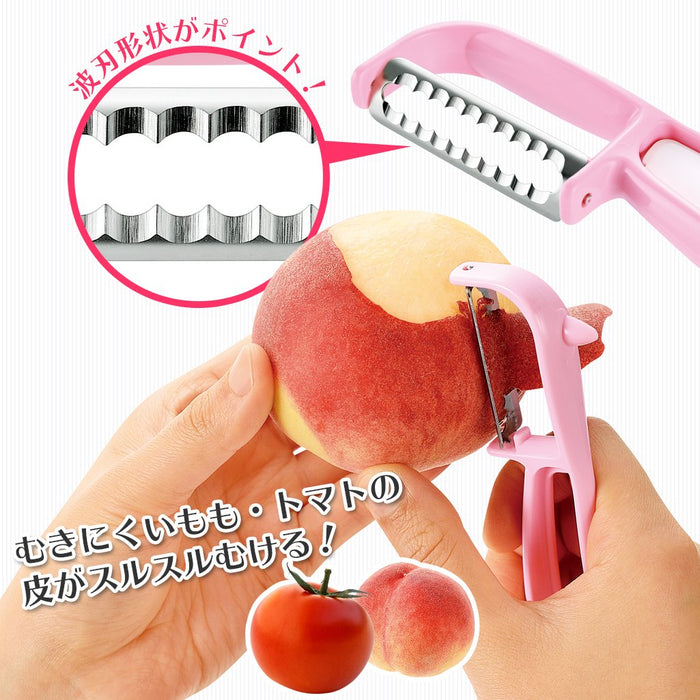 Shimomura Kougyou FV-618 Japan Made Full Veg Peach Peeler Niigata Tsubamesanjo-Kiichin - The #1 Place for Japanese Goods in Your Hand!